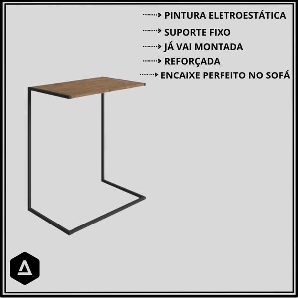 Imagem de Mesa Estudo Office Notebook Estilo Industrial