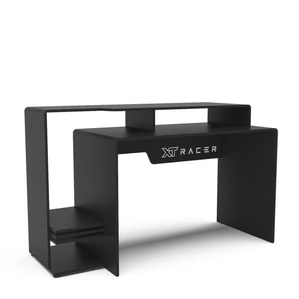 Imagem de Mesa Gamer E Escritóro Xt Racer Expert - Preta - Xtmp109