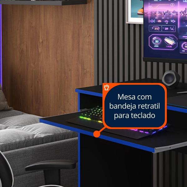 Imagem de Mesa Gamer Pc Escrivaninha Mesa - Mod.1230