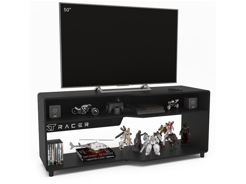 Imagem de Mesa Gamer XT Racer Control + Rack para TV até 60”