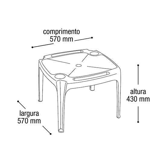 Imagem de Mesa Infantil + 4 Cadeiras Arqplast  Brinquedos  3+ anos