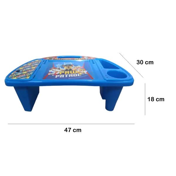 Imagem de Mesa Infantil De Atividades Colo Carro Patrulha Canina Azul