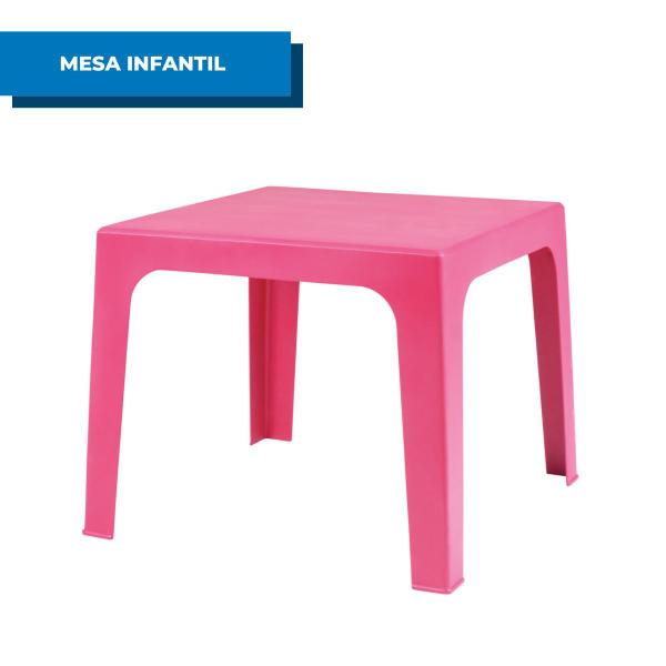 Imagem de Mesa Infantil Kids Rosa / Azul Mesinha para Criança