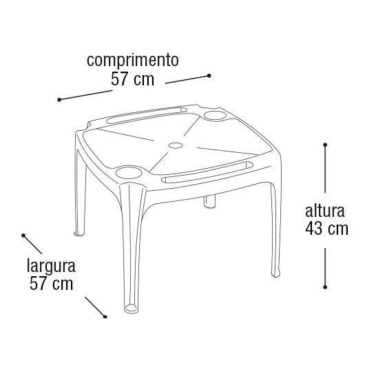 Imagem de Mesa Infantil Personalizada Label Patati Patatá Arqplast