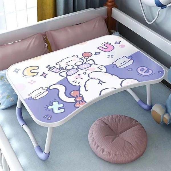 Imagem de Mesa Infantil Pés Dobráveis Portátil Tablet - Menina Rosa