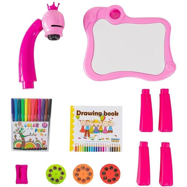 Imagem de Mesa Infantil Projetora Play&Learn Rosa - Multikids Baby