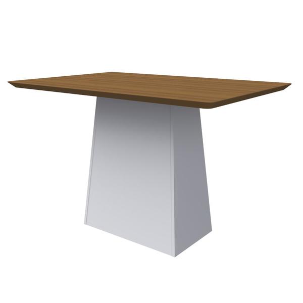 Imagem de Mesa Jantar Bárbara Off White 120x80 para 4 Cadeiras N Ceval