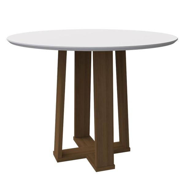 Imagem de Mesa Jantar Isabela Imbuia 100x100cm para 4 Cadeiras N Ceval