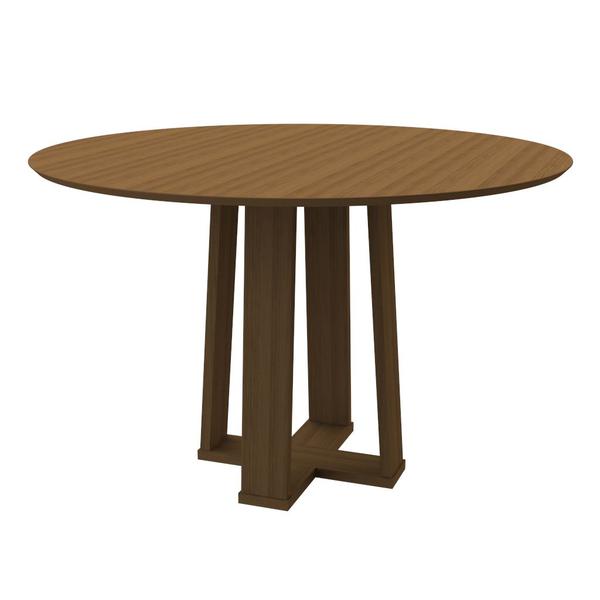 Imagem de Mesa Jantar Isabela Imbuia 120x120cm para 4 Cadeiras N Ceval