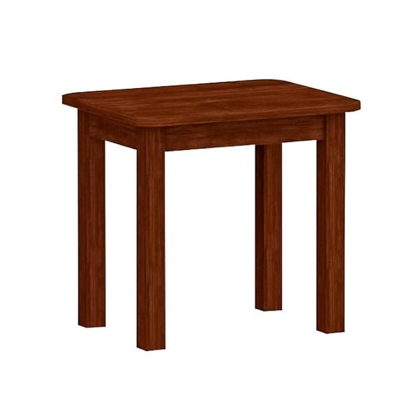 Imagem de Mesa Jantar Madeira Maciça Safira Castanho 67x88 Nemargi