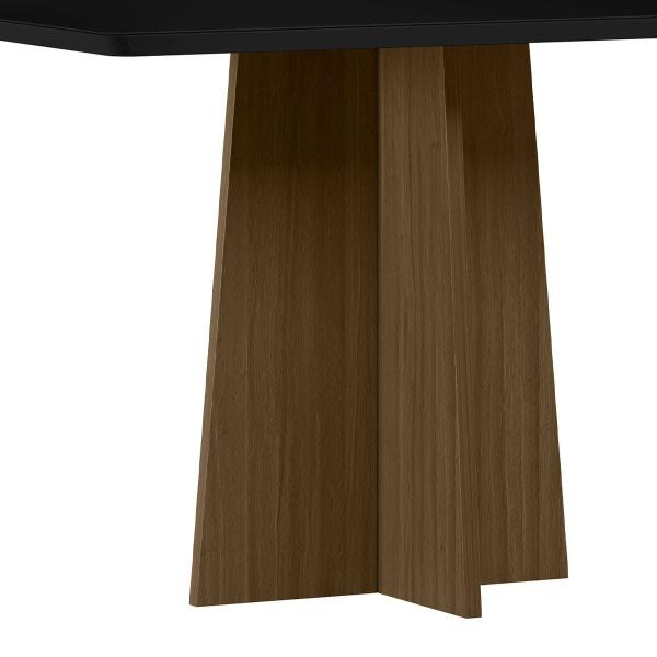 Imagem de Mesa Jantar Retangular 120 x 80 Com Vidro 3mm Julia Sem Cadeiras  ÉdeCasaMóveis