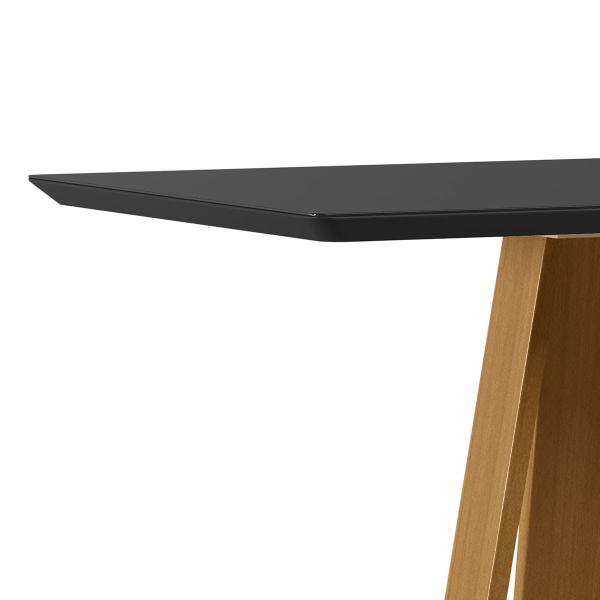 Imagem de Mesa Jantar Retangular 160 x 90 Com Vidro 3mm Bella Sem Cadeiras - ÉdeCasaMóveis