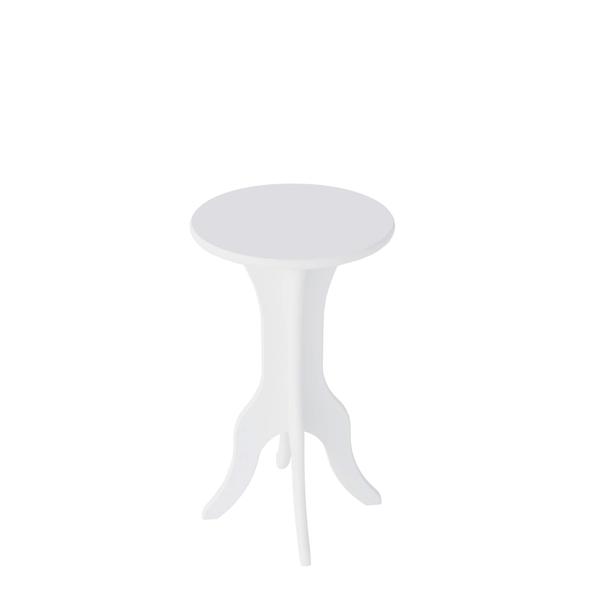 Imagem de Mesa Lateral De Apoio Artely Kin Cor Branco