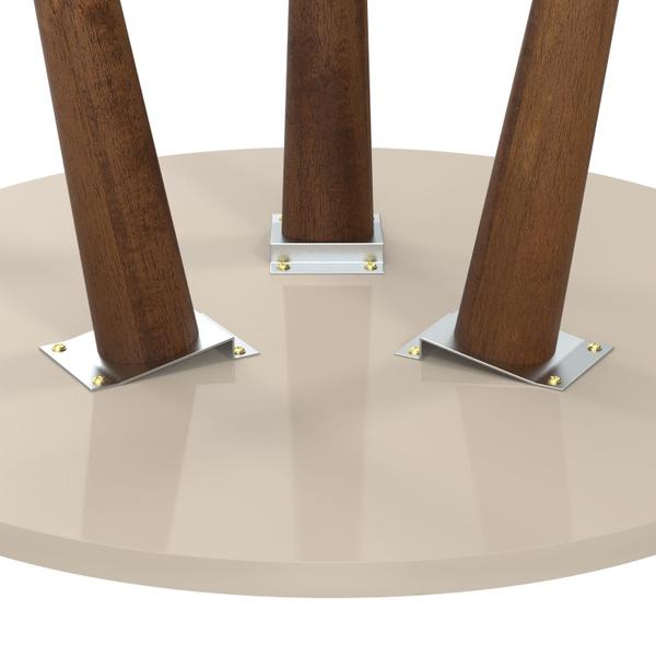 Imagem de Mesa Lateral Legs Off White - Patrimar Móveis