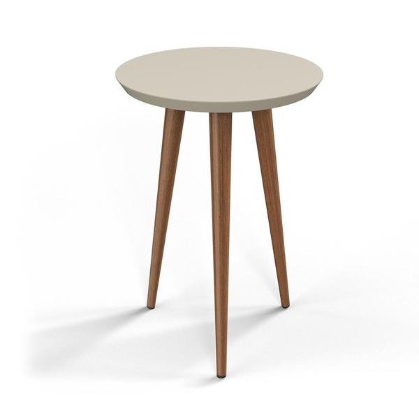 Imagem de Mesa Lateral Luna 440 Off White - Patrimar