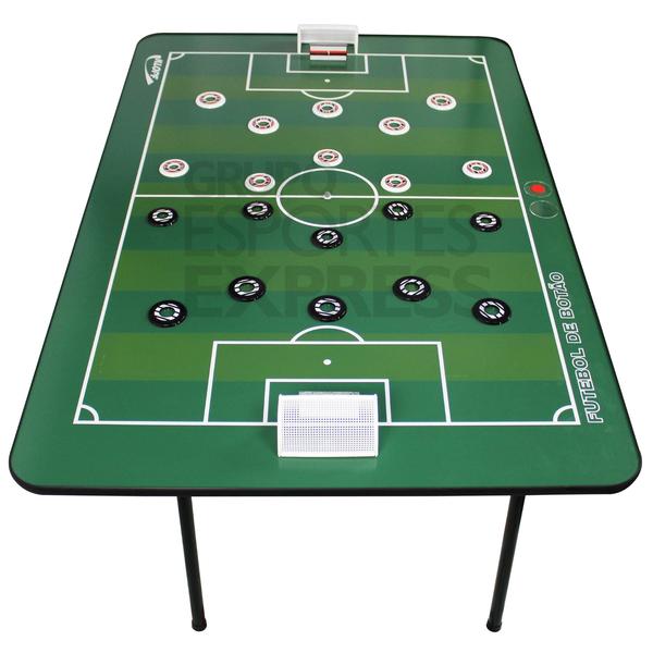 Imagem de Mesa Média Futebol de Botão e Maleta com 2 Times - 10274133