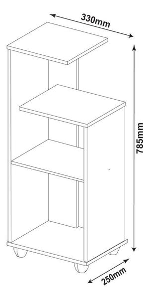 Imagem de Mesa Mesinha Lateral Apoio De Centro Canto Barzinho Aparador