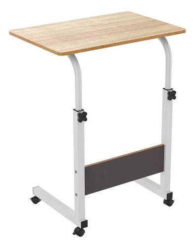 Imagem de Mesa Movel Escritorio Notebook Altura Ajustavel 87 A 67cm