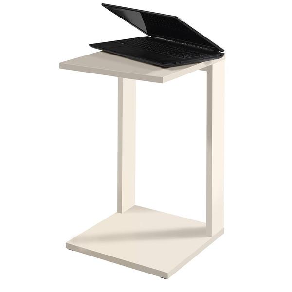 Imagem de Mesa Móvel Lateral Off White