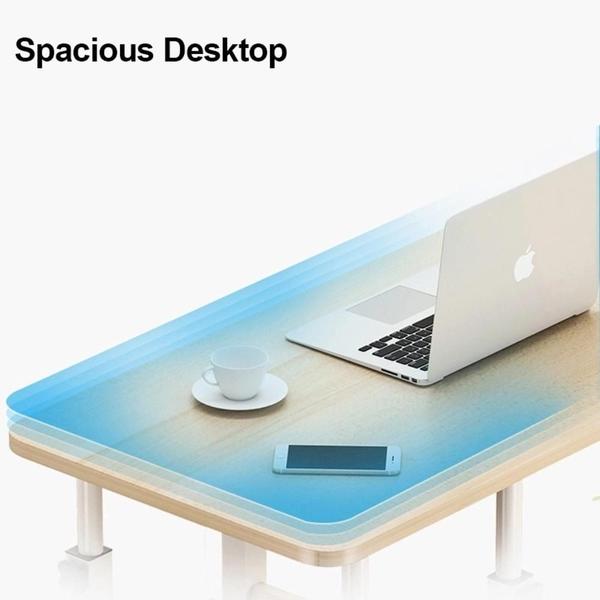 Imagem de Mesa multiuso para notebook com rodas altura ajustável sofá cama e home office