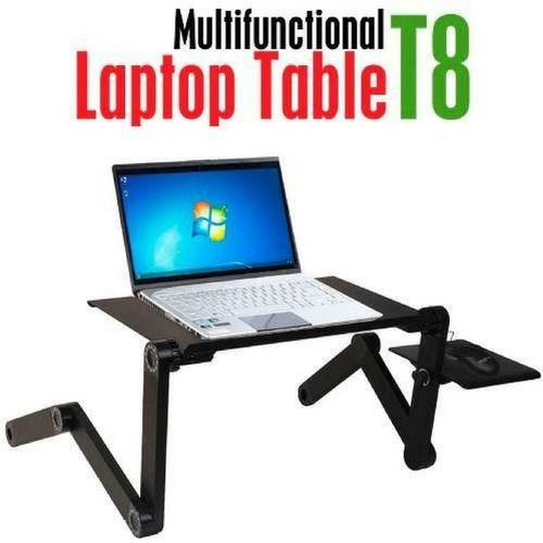 Imagem de Mesa Notebook Multifuncional Alumínio Com Cooler T8