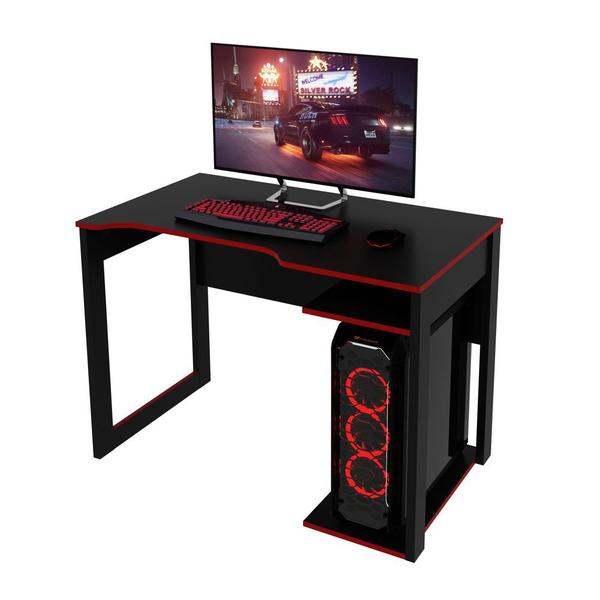 Imagem de Mesa para computador Gamer 1,05m Espaço para Gabinete ME4161 Tecno Mobili