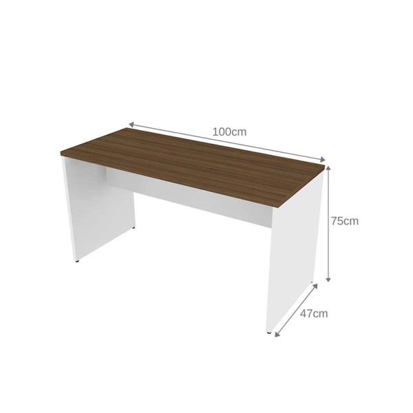 Imagem de Mesa para Escritório 100cmx47cm 15mm Bramov Móveis