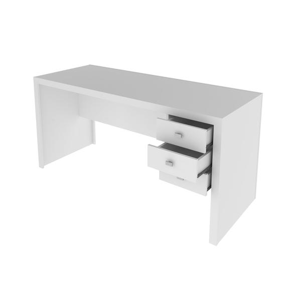 Imagem de Mesa para Escritório 155cm com 3 Gavetas Reversível ME4113