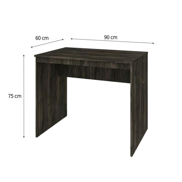 Imagem de Mesa para Escritório 90cm Office Turim Espresso Móveis