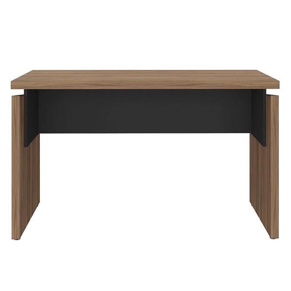 Imagem de Mesa Para Escritório Home Office 145cm Corp A06 Nogal/preto - Mpozenato