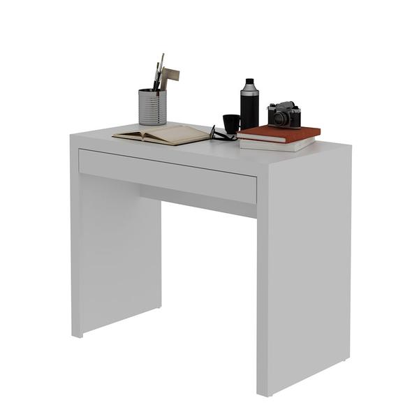 Imagem de Mesa para Escritório Home Office ME4107 MDP Branco G69 - Gran Belo