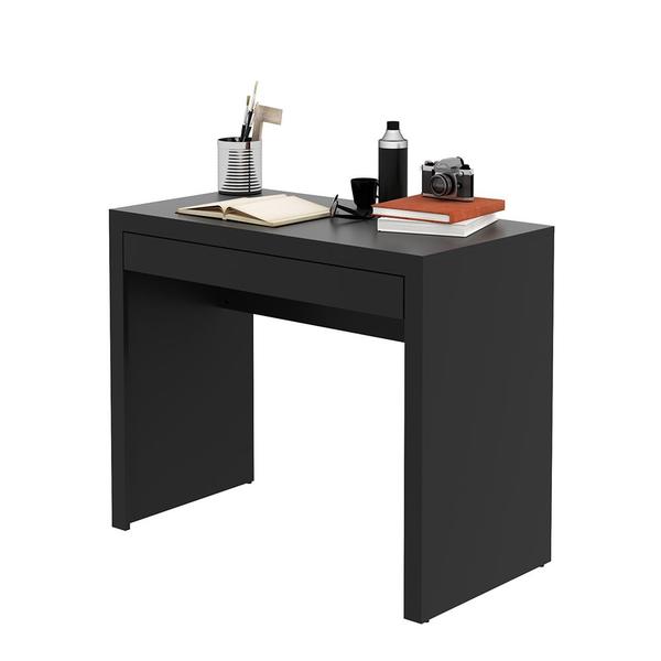 Imagem de Mesa para Escritório Home Office ME4107 MDP Preto G69 - Gran Belo