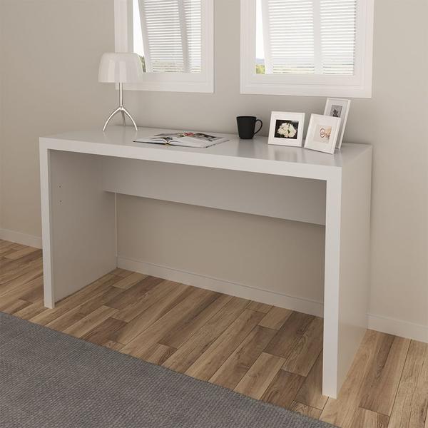 Imagem de Mesa para Escritório Home Office ME4135 MDP Branco G69 - Gran Belo