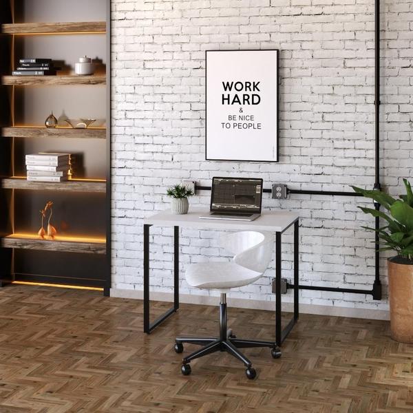 Imagem de Mesa para Escritório Office Estilo Industrial 0,90m Kuadra