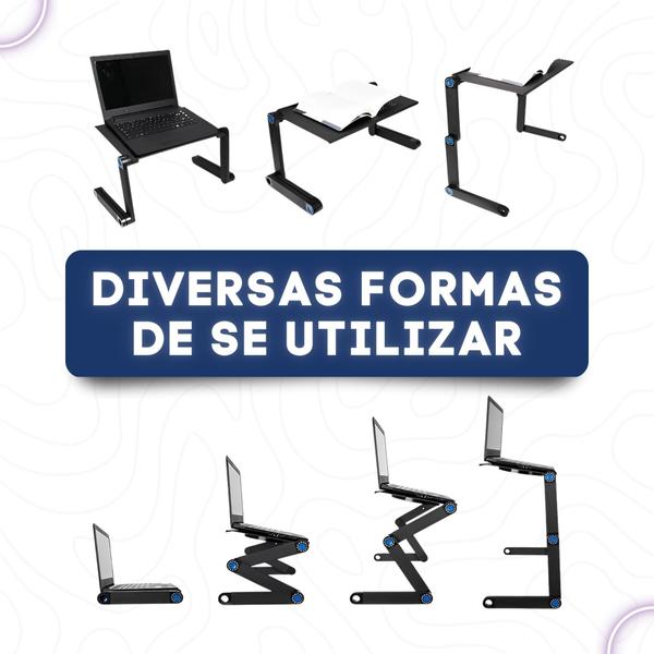 Imagem de Mesa Para Notebook Articulada Dobravel Com Cooler Sofa Cama