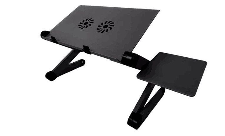 Imagem de Mesa Para Notebook Articulável Com Mousepad Removível Cooler