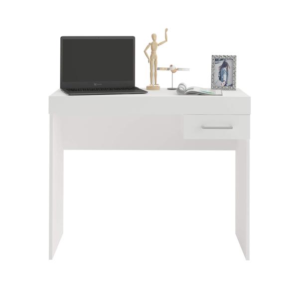 Imagem de Mesa Para Notebook Com 1 Gaveta Artely Cooler Cor Branco