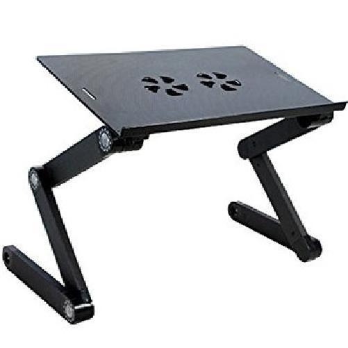 Imagem de Mesa Para Notebook Dobrável Com Cooler Cor Preta