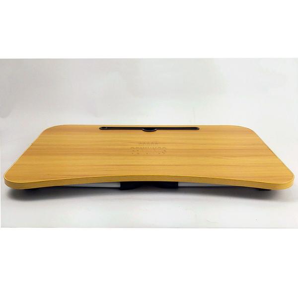 Imagem de Mesa Para Notebook Dobrável Portátil Para Laptop Cama Sofá Café - Natural