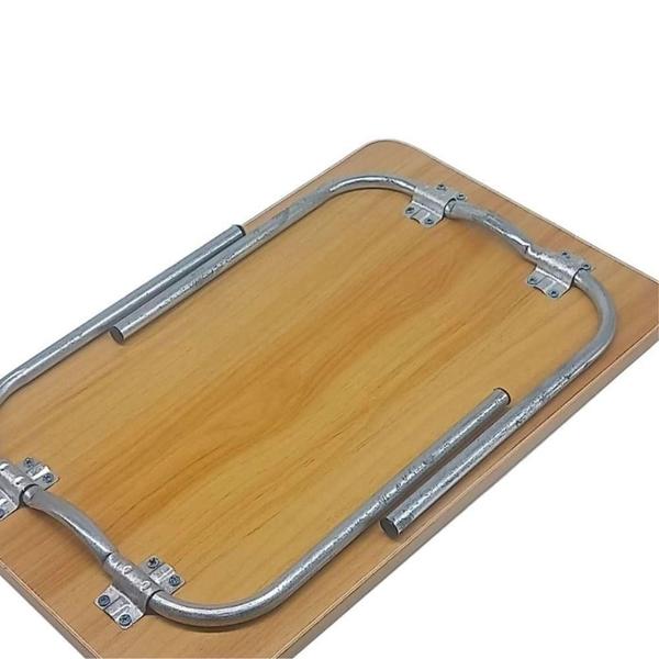 Imagem de Mesa para notebook dobravel suporte multiuso home office cama sofa tablet apoio colo portatil marfim