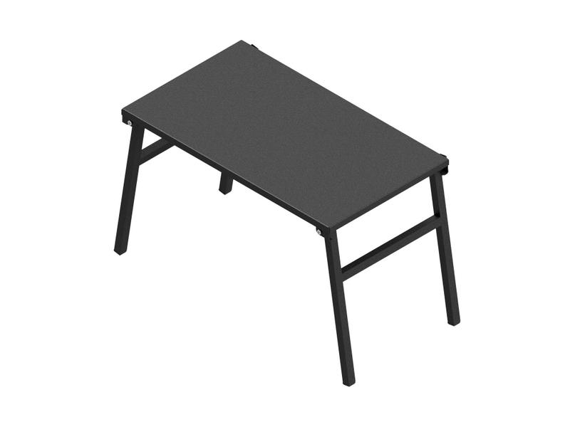 Imagem de Mesa para notebook e multifuncional 48x28x30 até 5kg de aço carbono