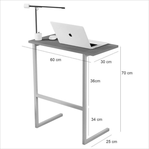 Imagem de Mesa Para Notebook  MDP Com Pés De Ferro Thor - Ofertamo