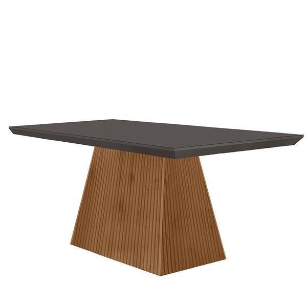 Imagem de Mesa para Sala de Jantar Aida 120cm Em MDF e Vidro