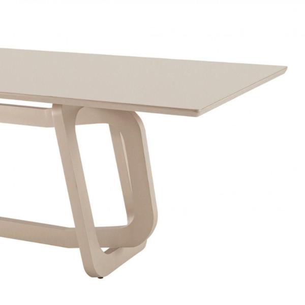 Imagem de Mesa Para Sala De Jantar Charlote 180cm Moderna Mobília Off White