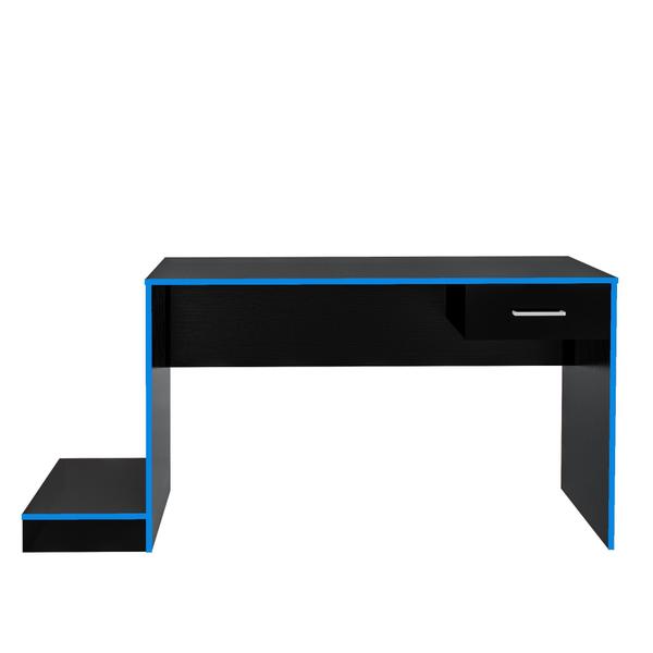 Imagem de Mesa pc desck Gamer preto Azul