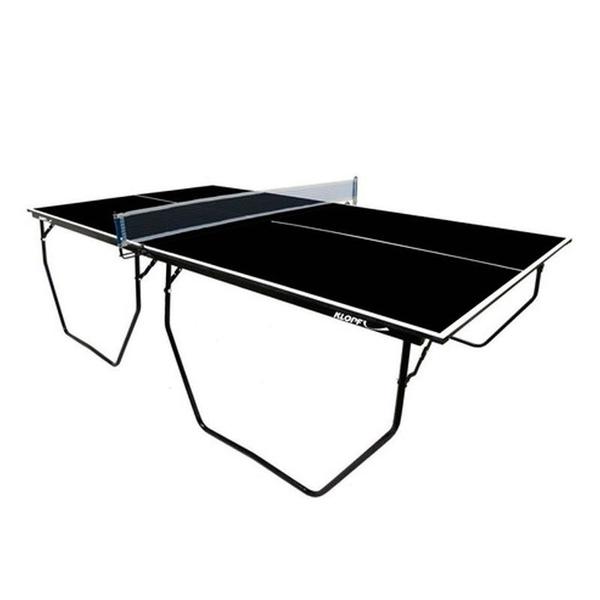 Imagem de MESA PING PONG COR PRETA COM RODIZIO MDP 15mm KLOPF 1087