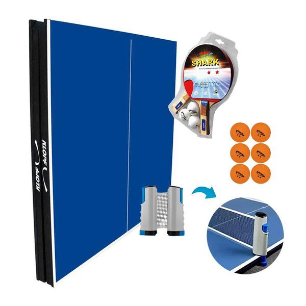 Imagem de MESA PING PONG MDP 15mm 1001 KLOPF + Kit 5055 + Kit 5096 + Kit 5076