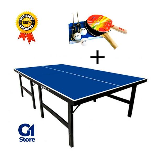 Imagem de MESA PING PONG MDP 18mm 1002 KLOPF + KIT Completo 5030