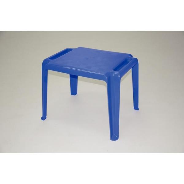 Imagem de Mesa plastica monobloco infantil donachica azul