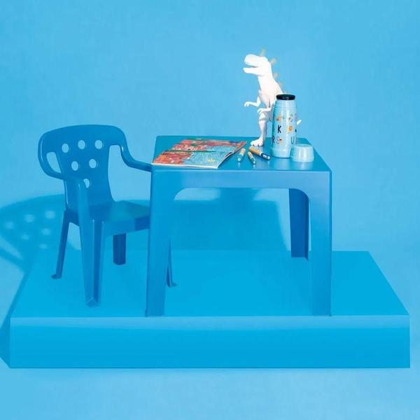 Imagem de Mesa Plástica Quadrada Infantil Multiatividades ul Mor